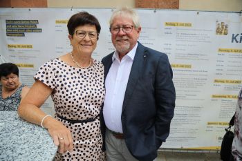 Roswitha und Gerhard Zösch aus Sand am Main blicken auf 50 Ehejahre zurück.